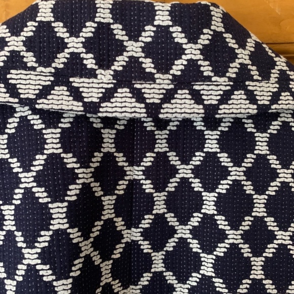 Talbots reverser pattern collar cuff pocket blazer. I‎ never wore it - Picture 5 of 5